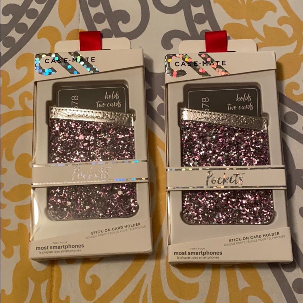 Case-Mate stick-on card holder